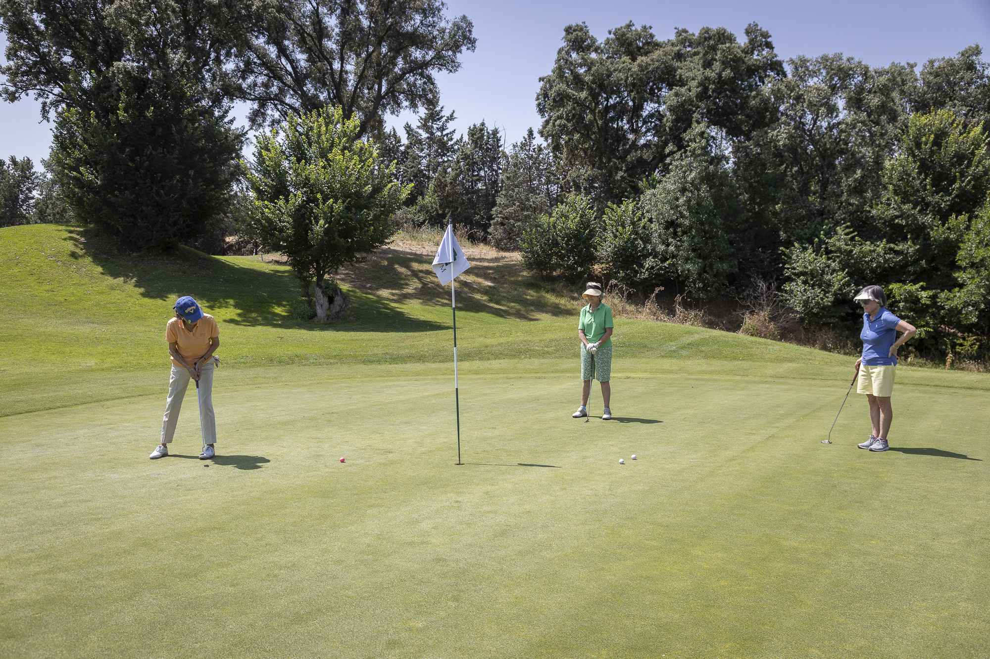 Partido de la Asociación La Chamba femenina de golf