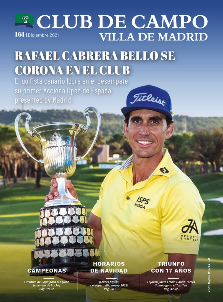 Revista 161. Rafael Cabrera Bello se corona en el Club