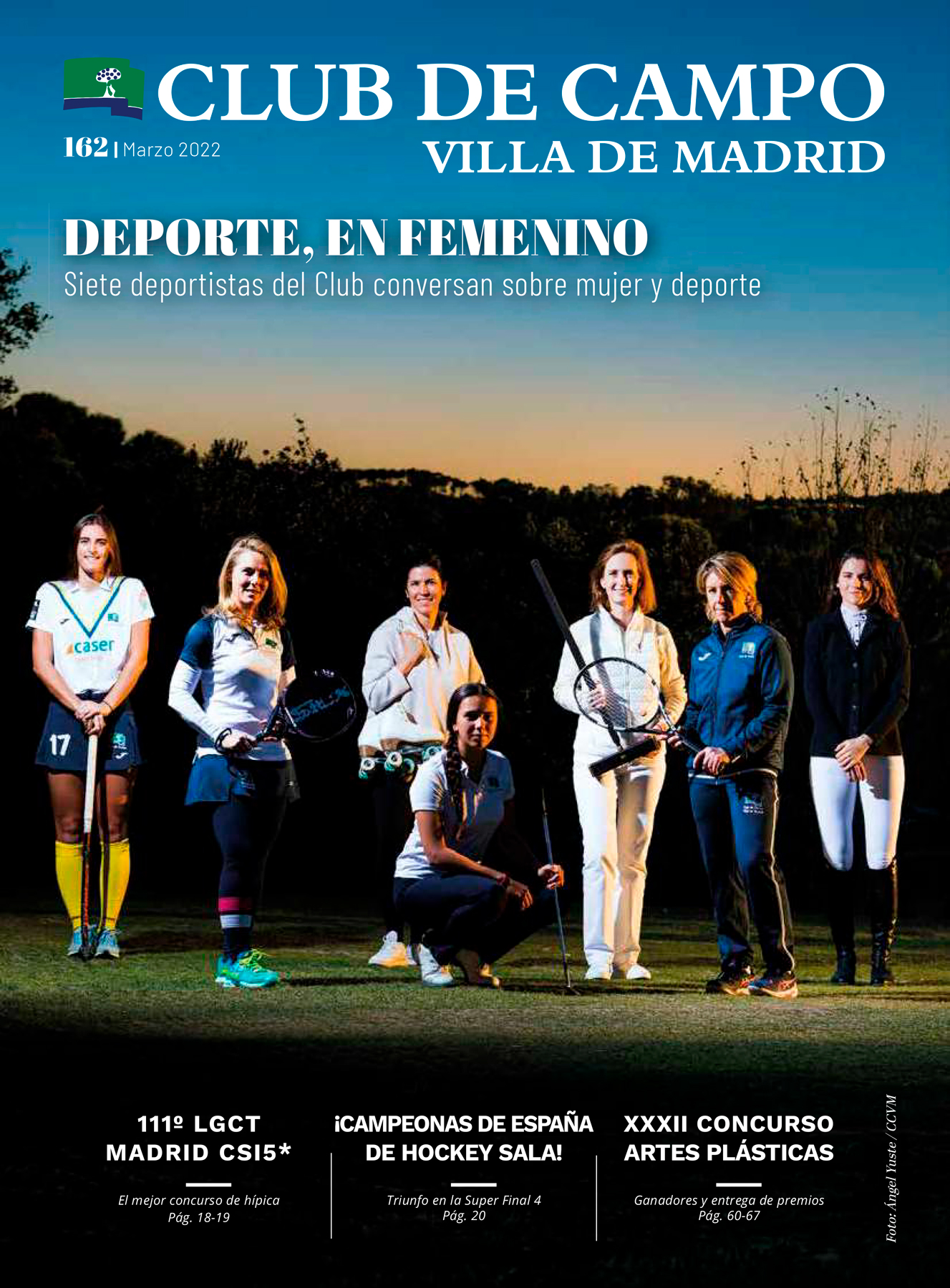 Revista 162. Deporte, en femenino. 7 deportistas del Club conversan sobre mujer y deporte