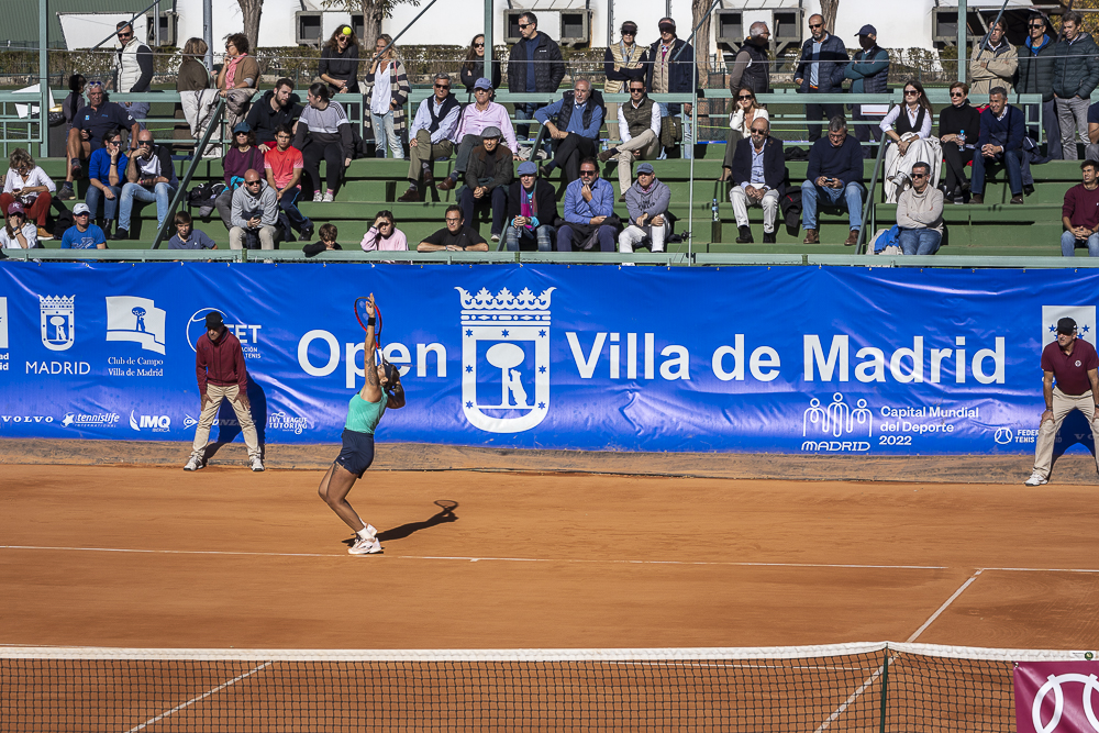 El público ha disfrutado con el mejor tenis femenino. Foto: Roberto Cuezva / CCVM