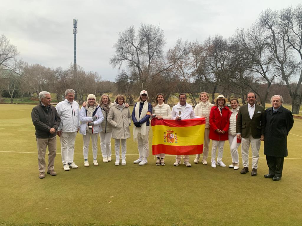 Jugadores del  torneo del Circuito Clasificatorio del XVI Campeonato de España GC Tier 4A disputado en el Club. Foto: Fecroquet