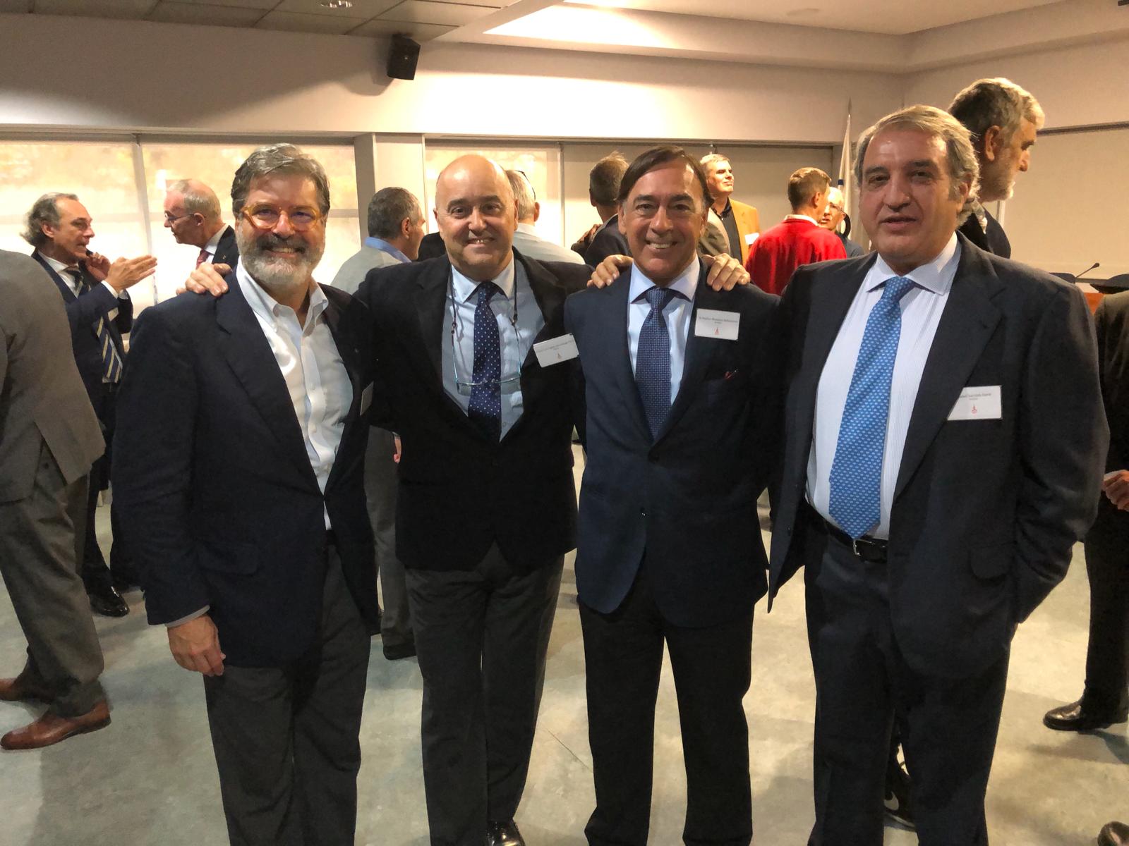 Jaime Zumalacárregui, Juan Luis Coghen, Paulino Monsalve y Rafa Garralda