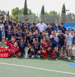 Celebración del título de liga. Fotos: Miguel Ángel Ros / CCVM
