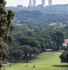Golf en el Club de Campo Villa de Madrid.
