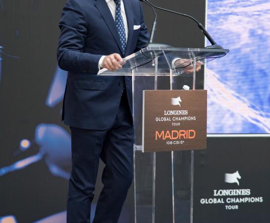 CSI Madrid 5*-Longines Global Champions Tour (presentación en el Ayuntamiento de Madrid)