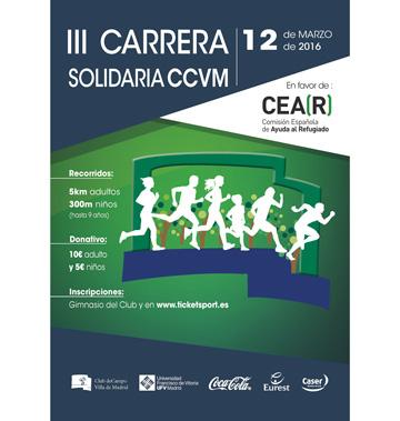 III CARRERA SOLIDARIA C.C.V.M. 2016