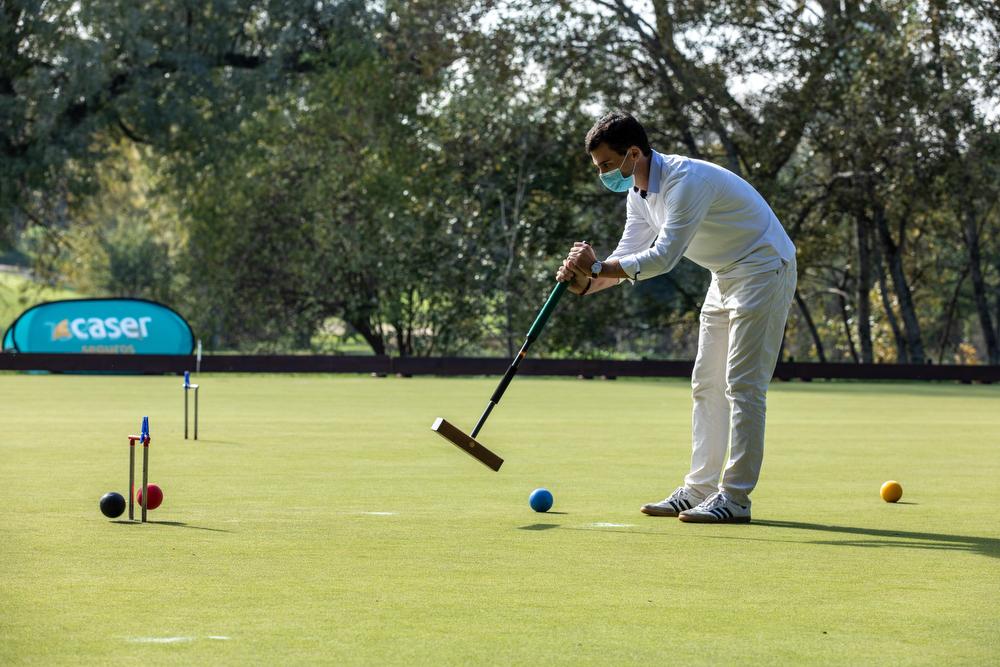 Croquet en el Club de Campo Villa de Madrid. Foto: Miguel Ros