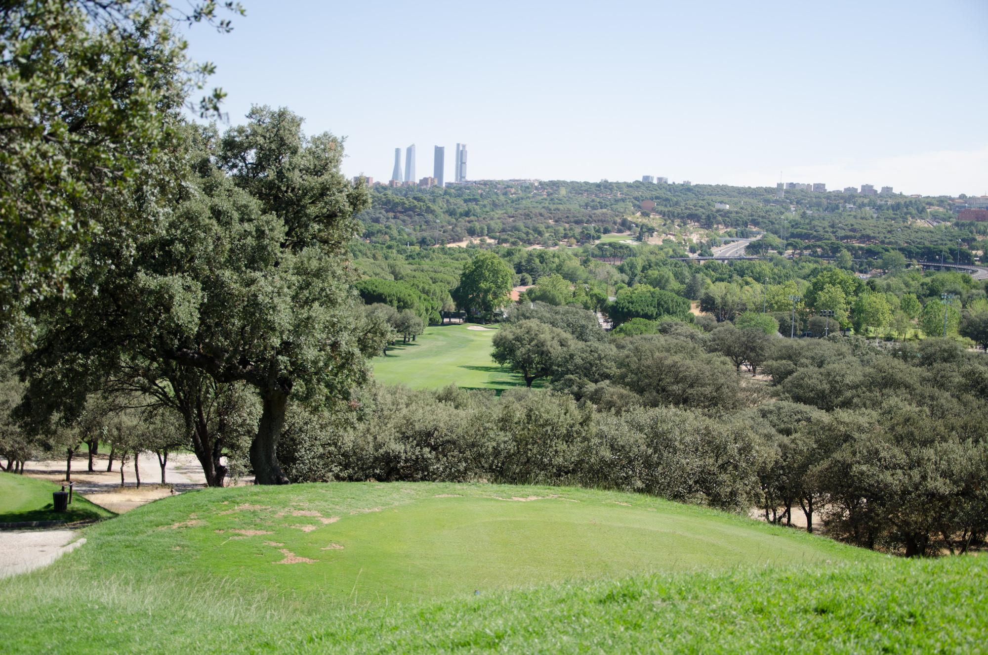Campo de golf del Club de Campo Villa de Madrid. 