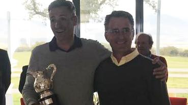 Alejandro Lafarga e Ignacio González. Foto: Real Federación Española de Golf
