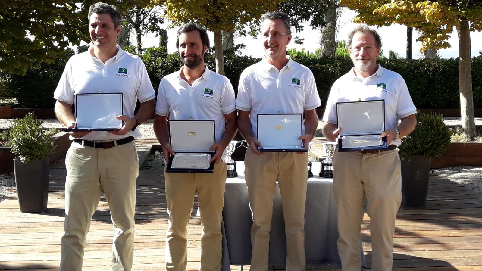 Juan Vizcaya, Santiago Vega, Ignacio González y Borja Ybarra