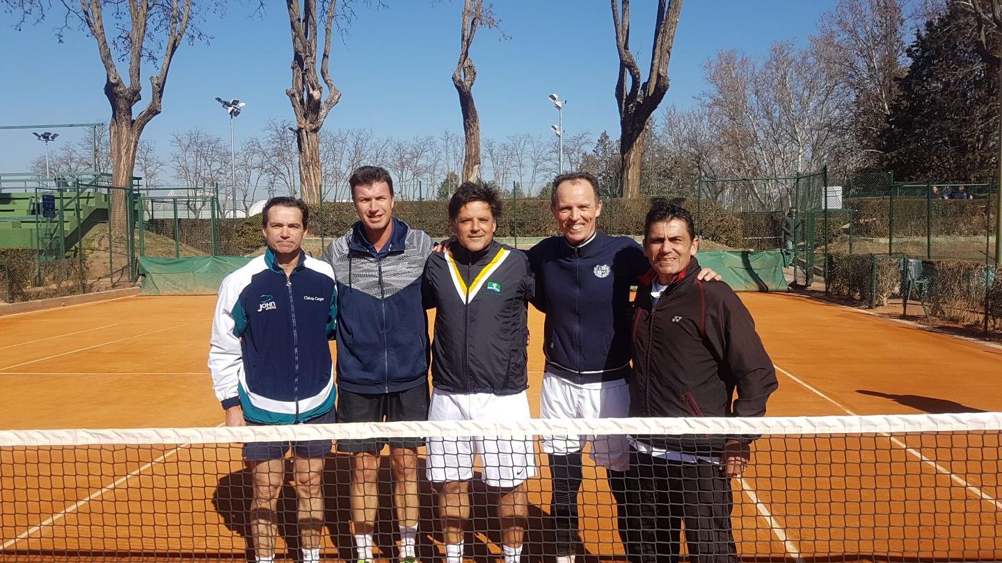 Jorge Mantilla, Víctor Guió, José Eraña, Pablo Semprún y Ramón Costa