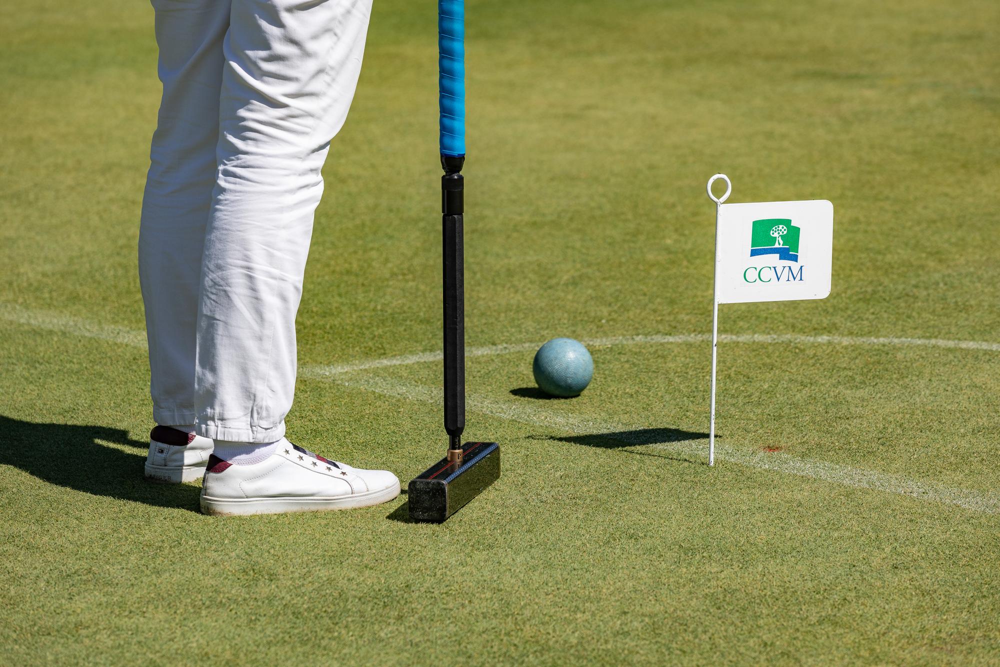 Croquet, en el Club de Campo Villa de Madrid. Foto: Miguel Ángel Ros / CCVM