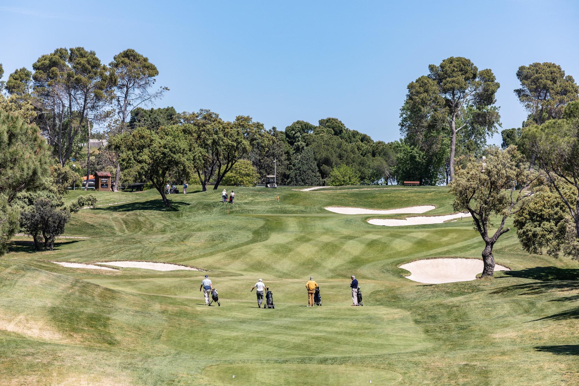 Campo de golf del Club de Campo Villa de Madrid. Foto: Miguel Ángel Ros / CCVM