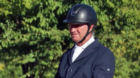 Juan Antonio de Wit, a caballo.