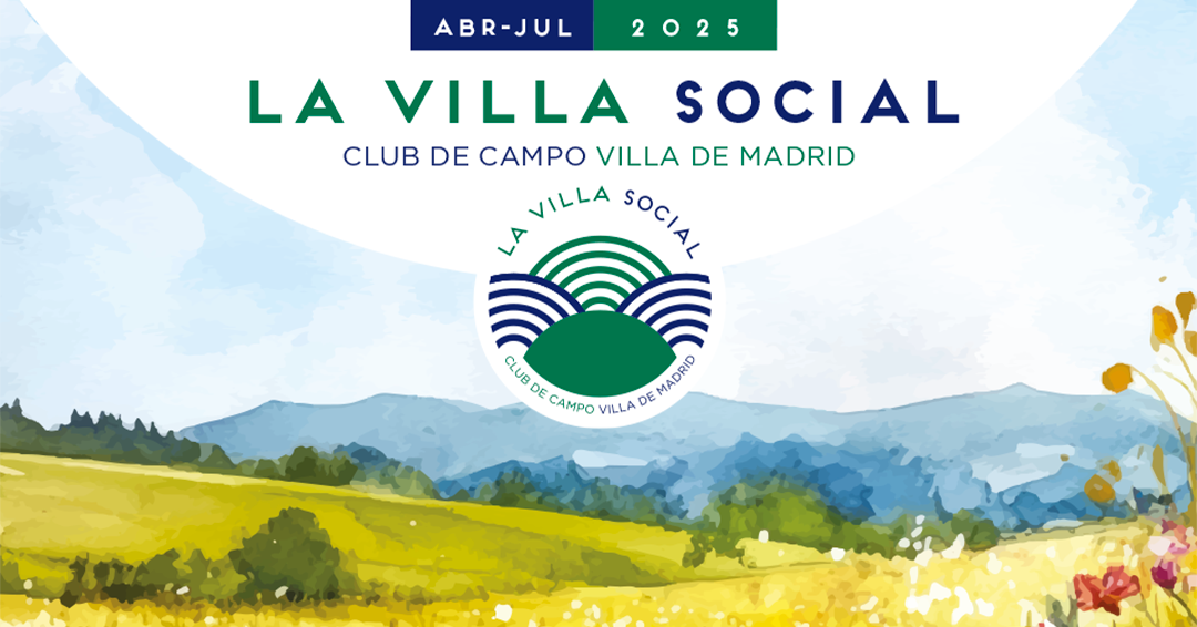 Portada de la programación de La Villa Social abril-julio.