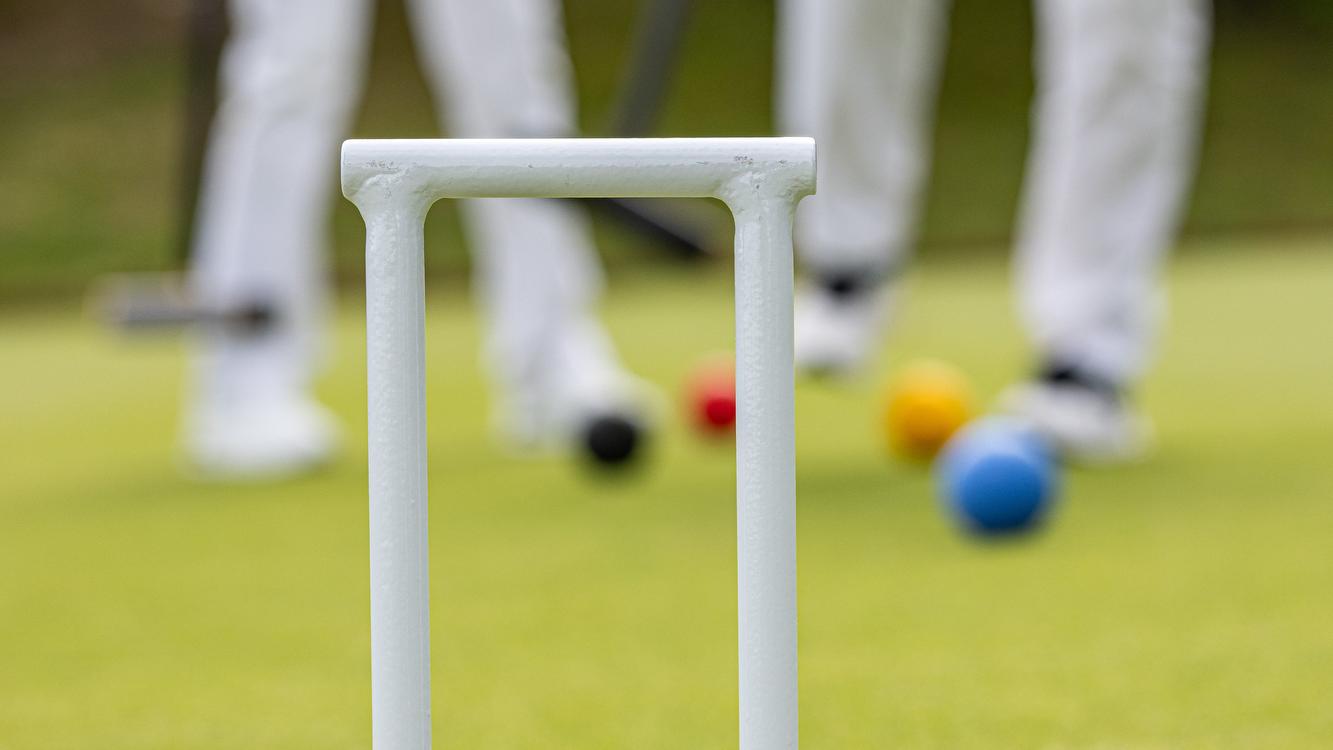 Croquet, en el Club de Campo Villa de Madrid. Foto: Miguel Ángel Ros / CCVM