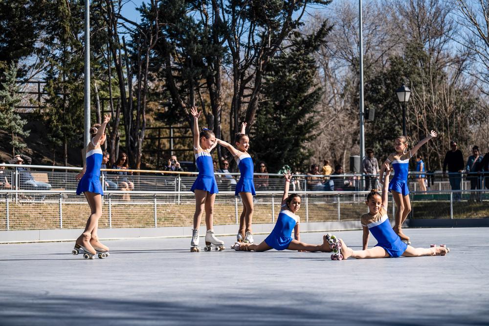 Patinaje, en el Club de Campo Villa de Madrid. Foto: David Agüero / CCVM
