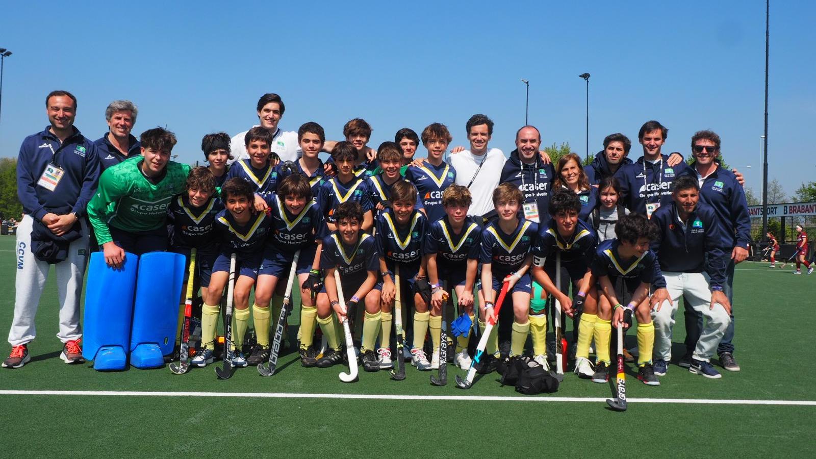 El equipo CCVM U14, bronce en la Euro Hockey League. Foto: Ignacio Monsalve / CCVM