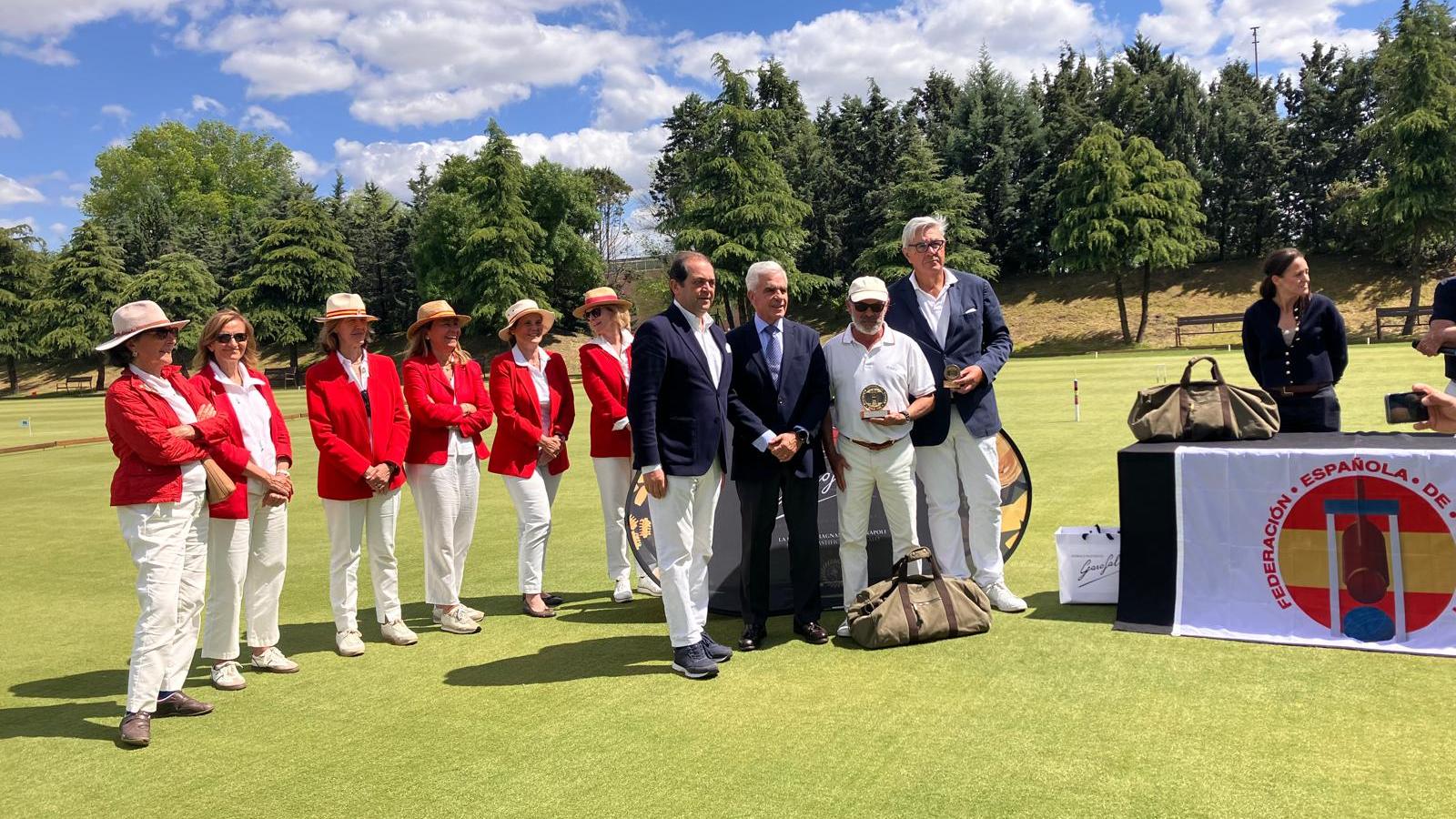 Entrega de premios del IX Campeonato de Madrid de croquet. Foto: Fecroquet