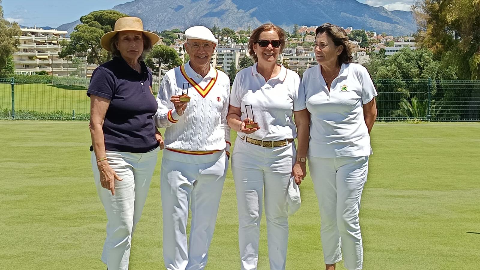 Entrega de premios del XVIII Campeonato de España Tier 4C Sur de croquet.