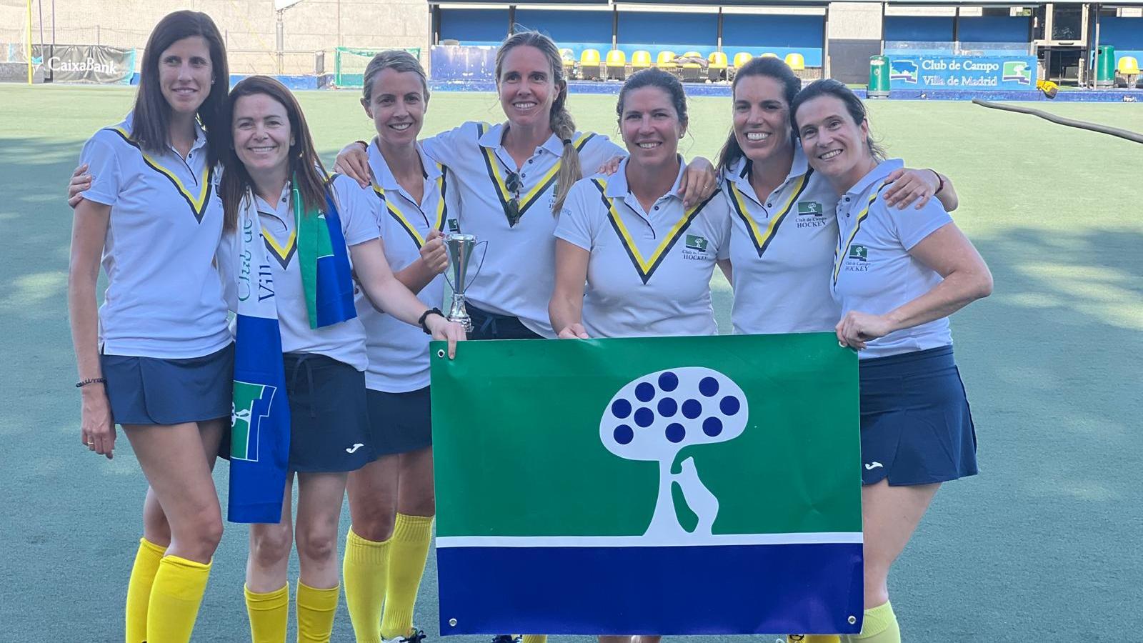 Campeonas del II Torneo de Correspondencia de hockey sobre hierba.