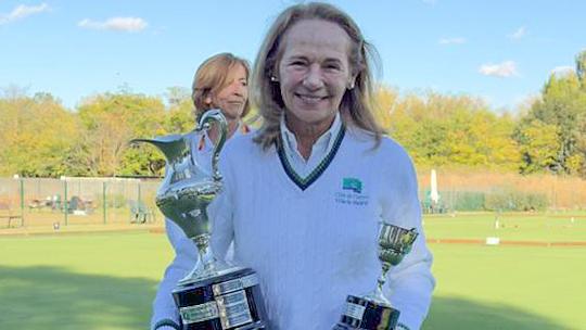 GEma Pombo, ganadora del VI Trofeo Caser-Grupo Helvetia / Copa Aniversario.