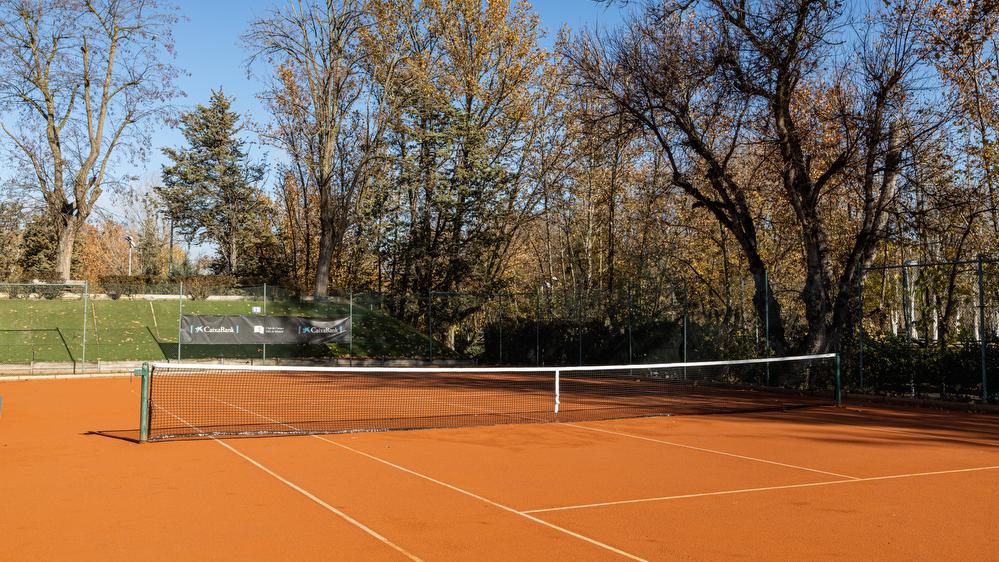 Pista de tenis del Real Club de Campo Villa de Madrid. Foto: Miguel Ángel Ros / RCCVM