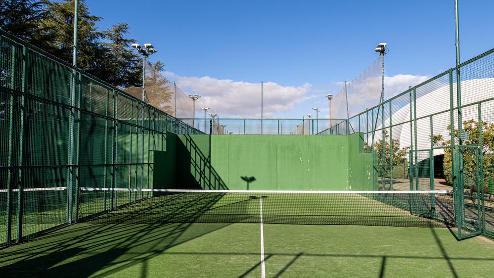 Pádel, en el Real Club de Campo Villa de Madrid.