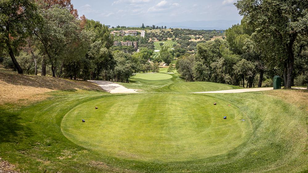 Recorrido Amarillo de golf del Real Club de Campo Villa de Madrid. Foto: Roberto Cuezva / RCCVM