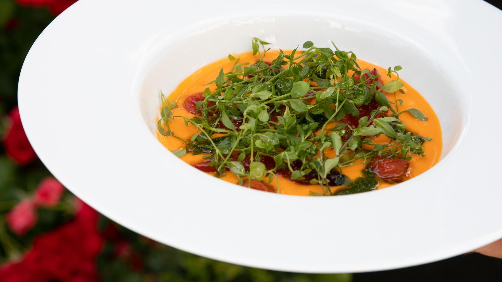 Menú semanal, en el Real Club de Campo Villa de Madrid.