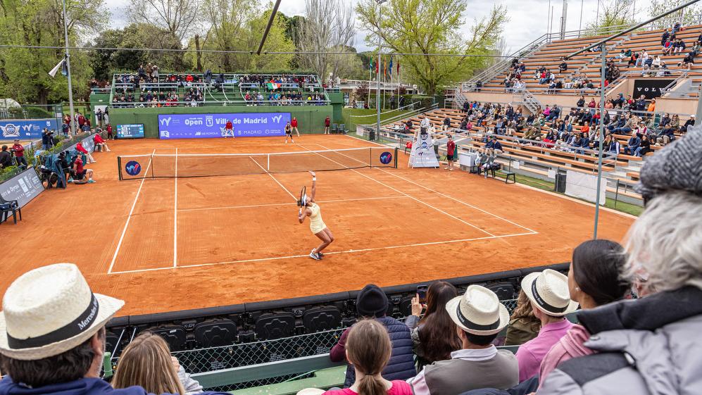 Pista central del Real Club de Campo Villa de Madrid. Foto: Miguel Ángel Ros / RCCVM