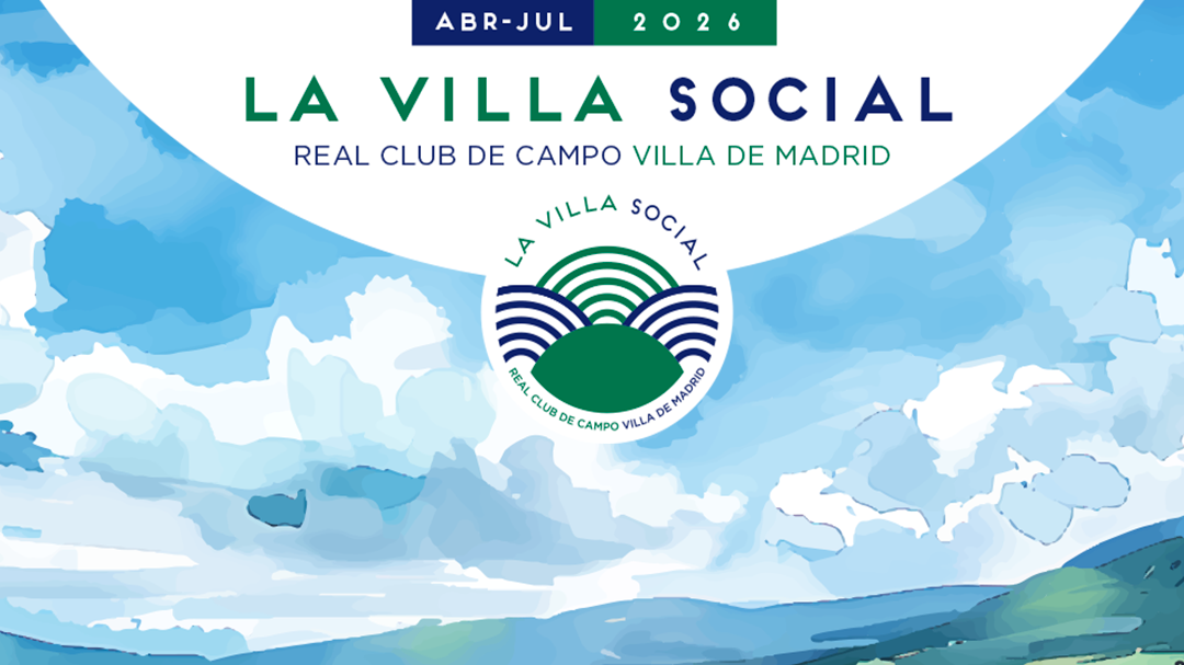 Portada programa sociocultural La Villa Social abril-julio 2026.