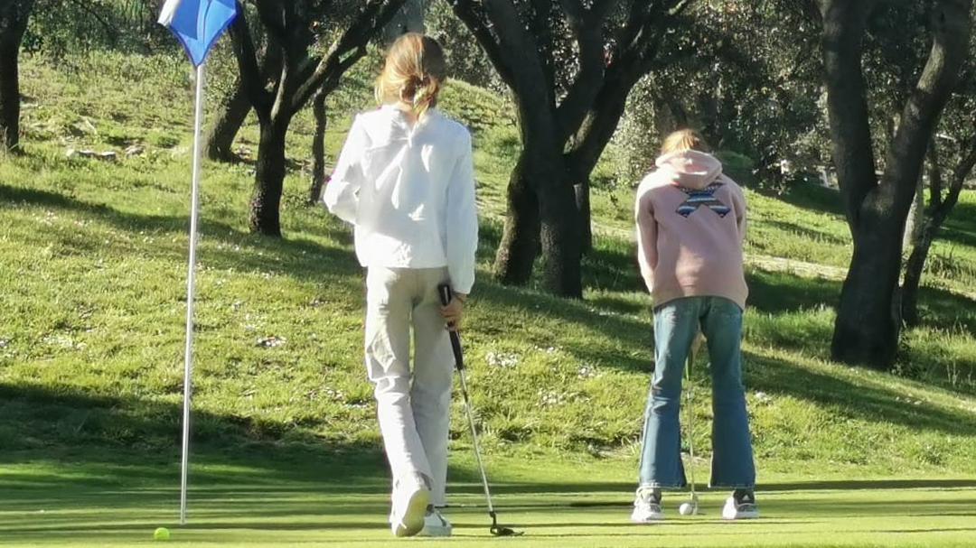 Golf, en el Real Club de Campo Villa de Madrid.
