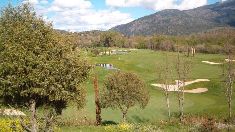 Imagen general del Club Campo Golf Navaluenga.