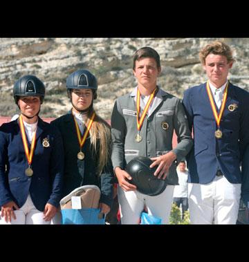 La Federación Hípica Andaluza se hizo con el oro