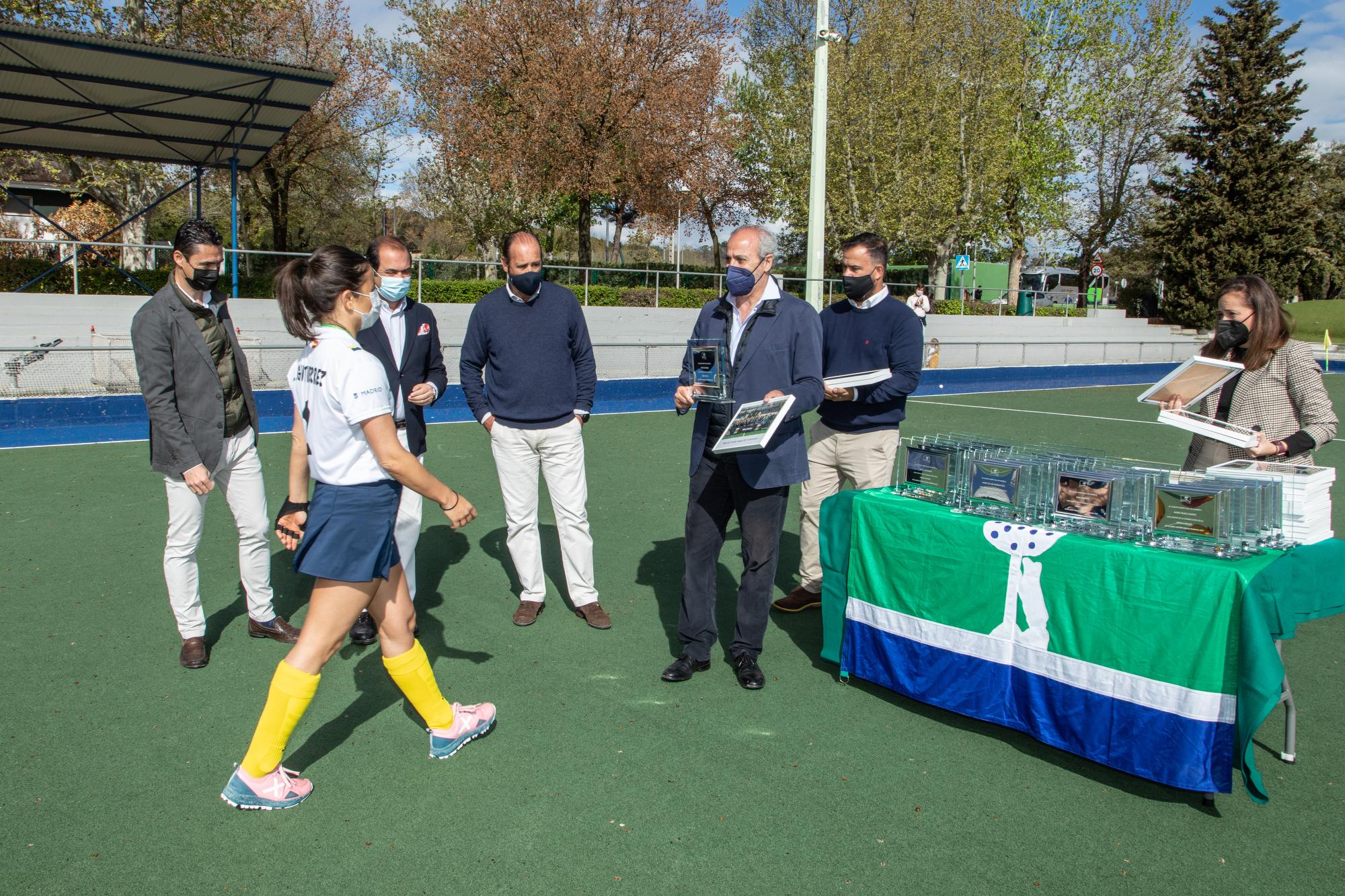 Homenaje a las subcampeonas de Europa. Foto: Miguel Ros / CCVM