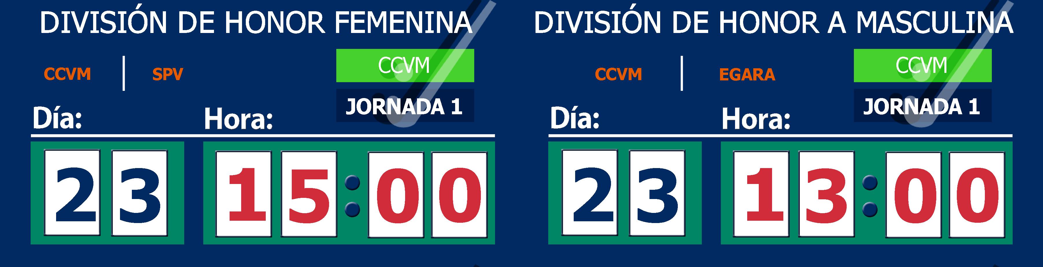 Partidos del fin de semana