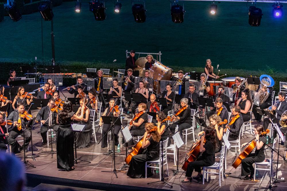 Imágenes de película del concierto de la lunada musical