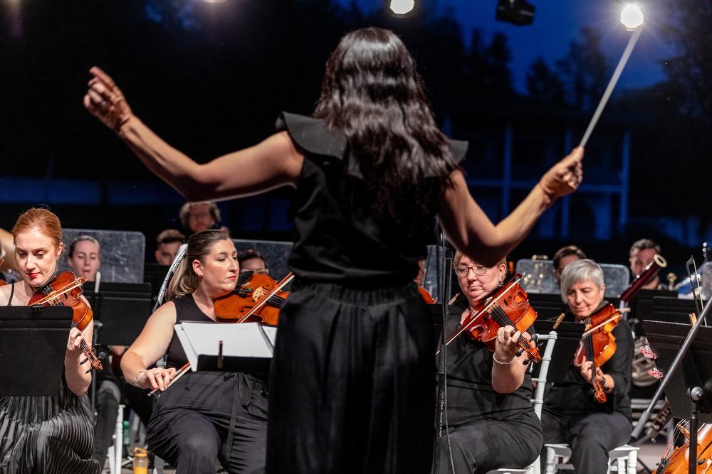 Imágenes de película del concierto de la lunada musical