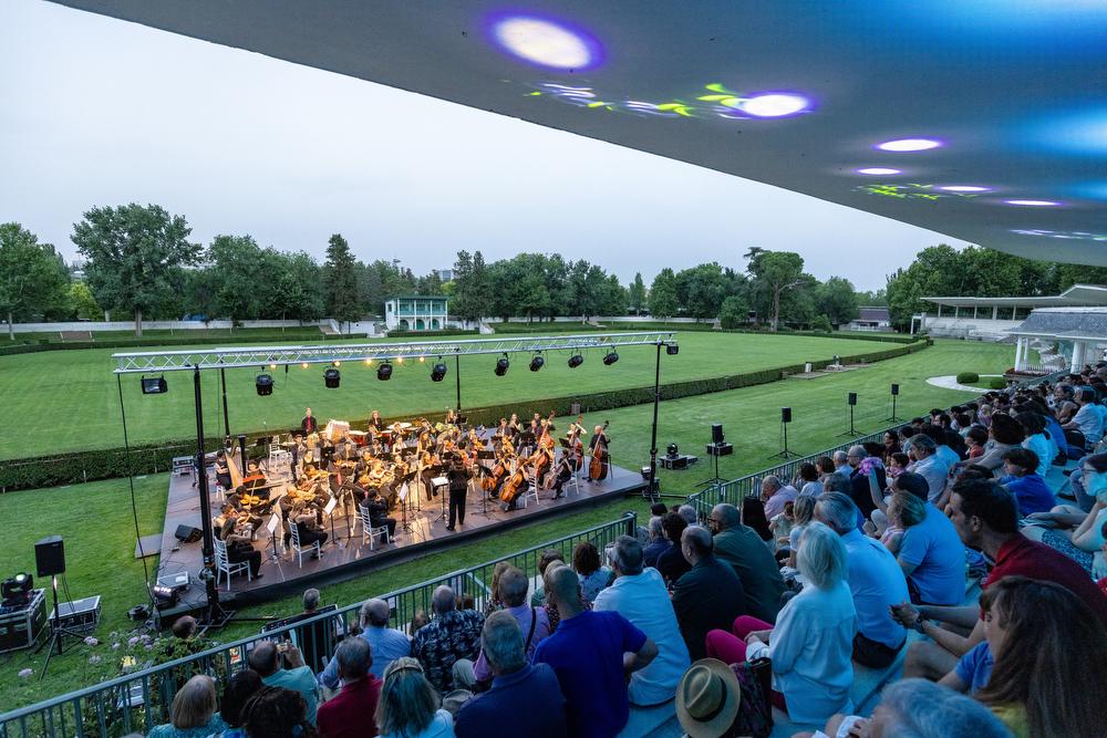 La Orquesta Metropolitana, en la Pista Verde.