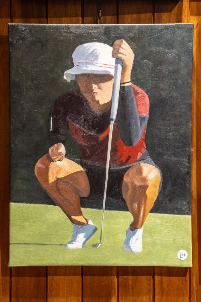 Para birdie, de Mónica Tamames, tercer premio.