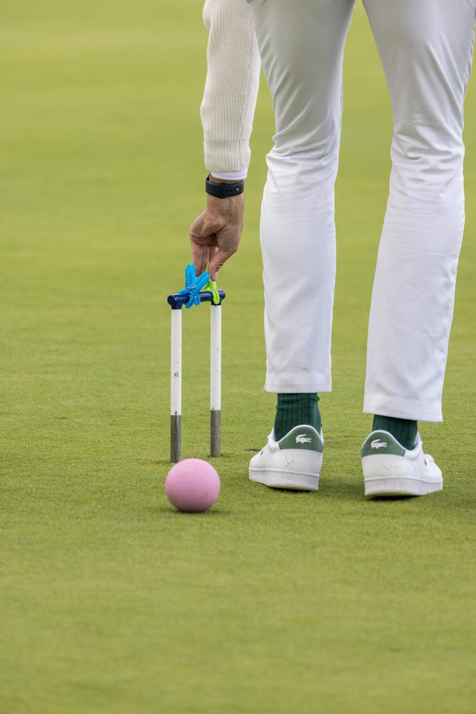 Croquet, en el Club de Campo Villa de Madrid. Foto: Miguel Ángel Ros / CCVM