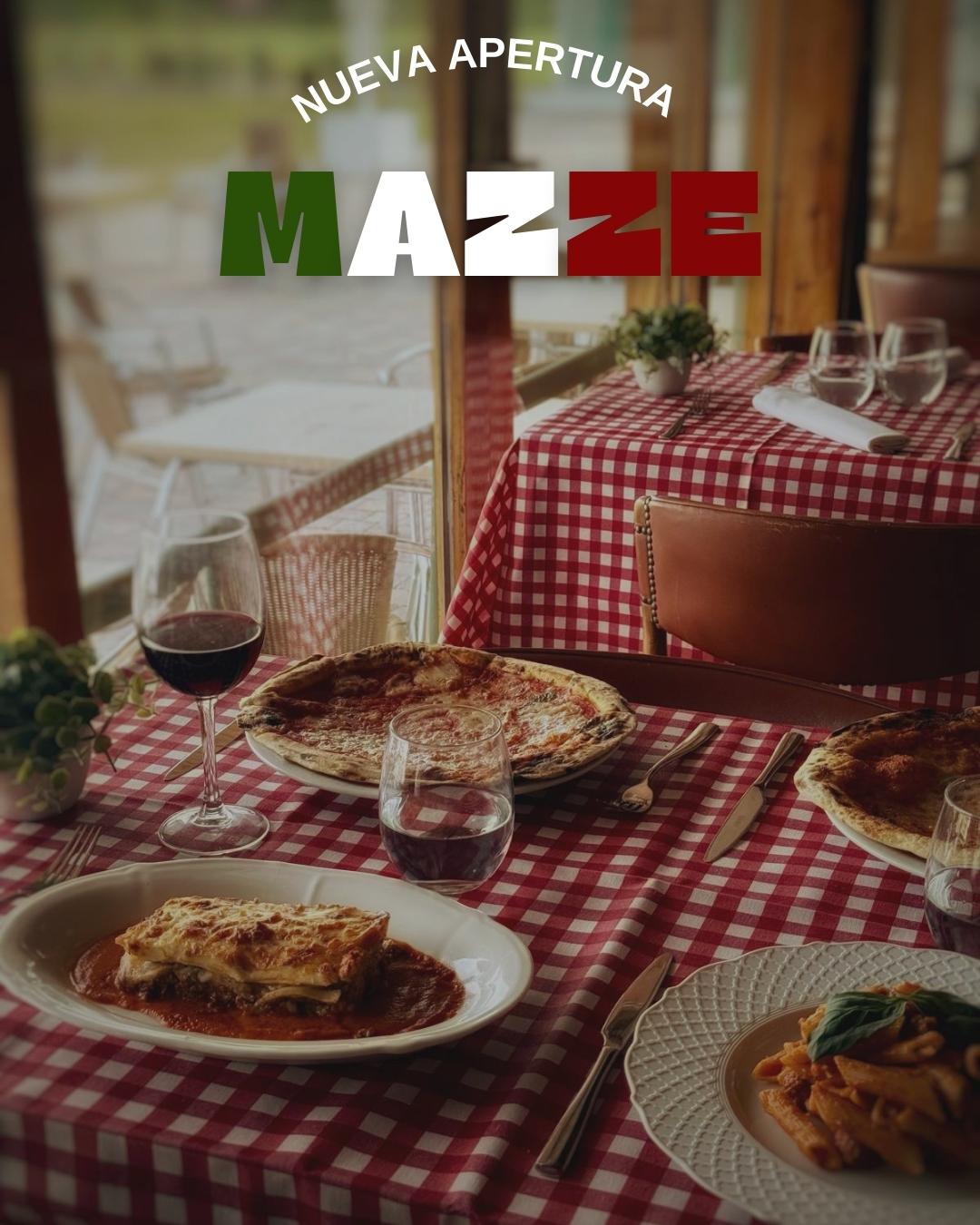 Restaurante italiano Mazze, en el Club de Campo Villa de Madrid.