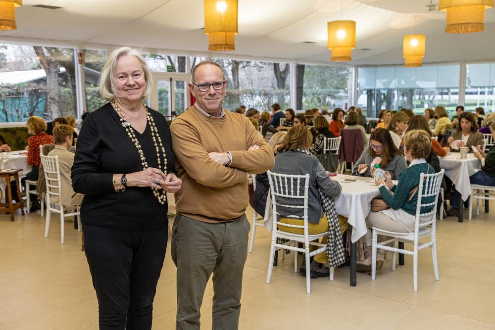 Marta Suárez del Villar y José Ramón de la Lastra, directores y árbitros del I Gran Premio Open de Canasta CCVM.