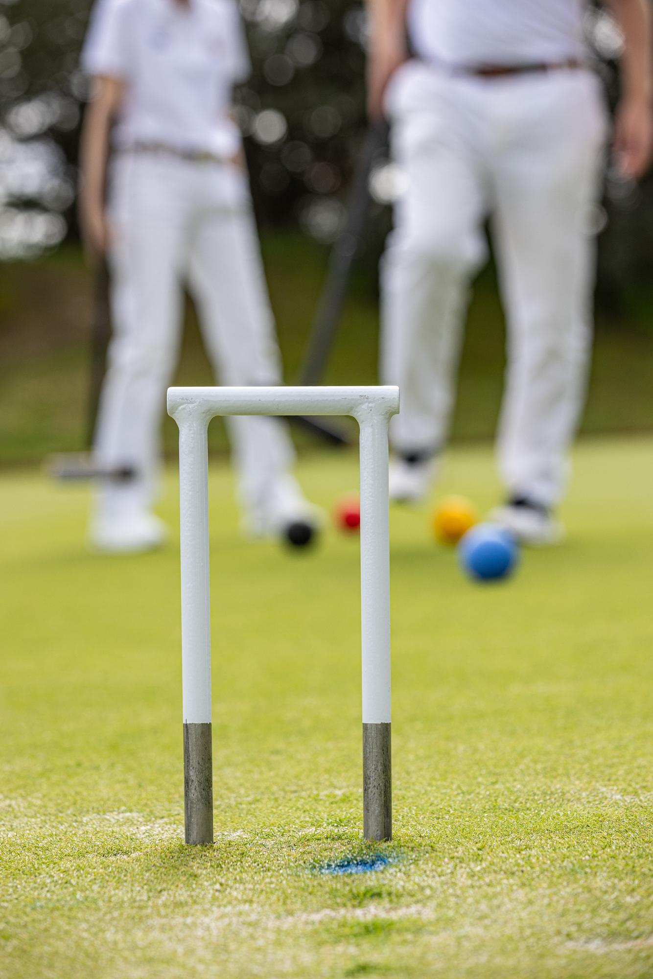 Croquet, en el Club de Campo Villa de Madrid. Foto: Miguel Ángel Ros / CCVM