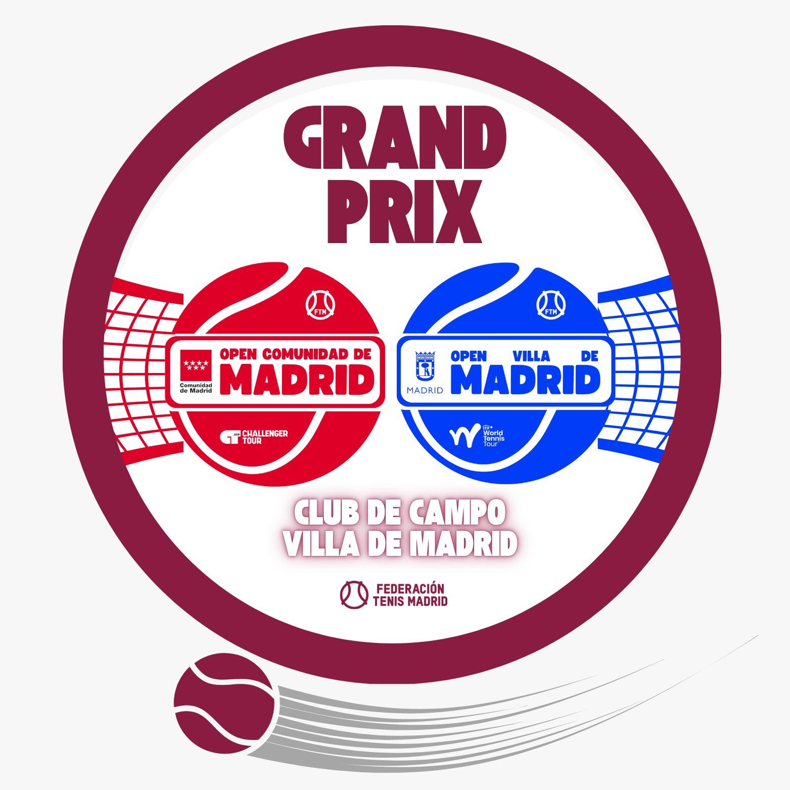 Logo del Grand Prix de Madrid 2025.