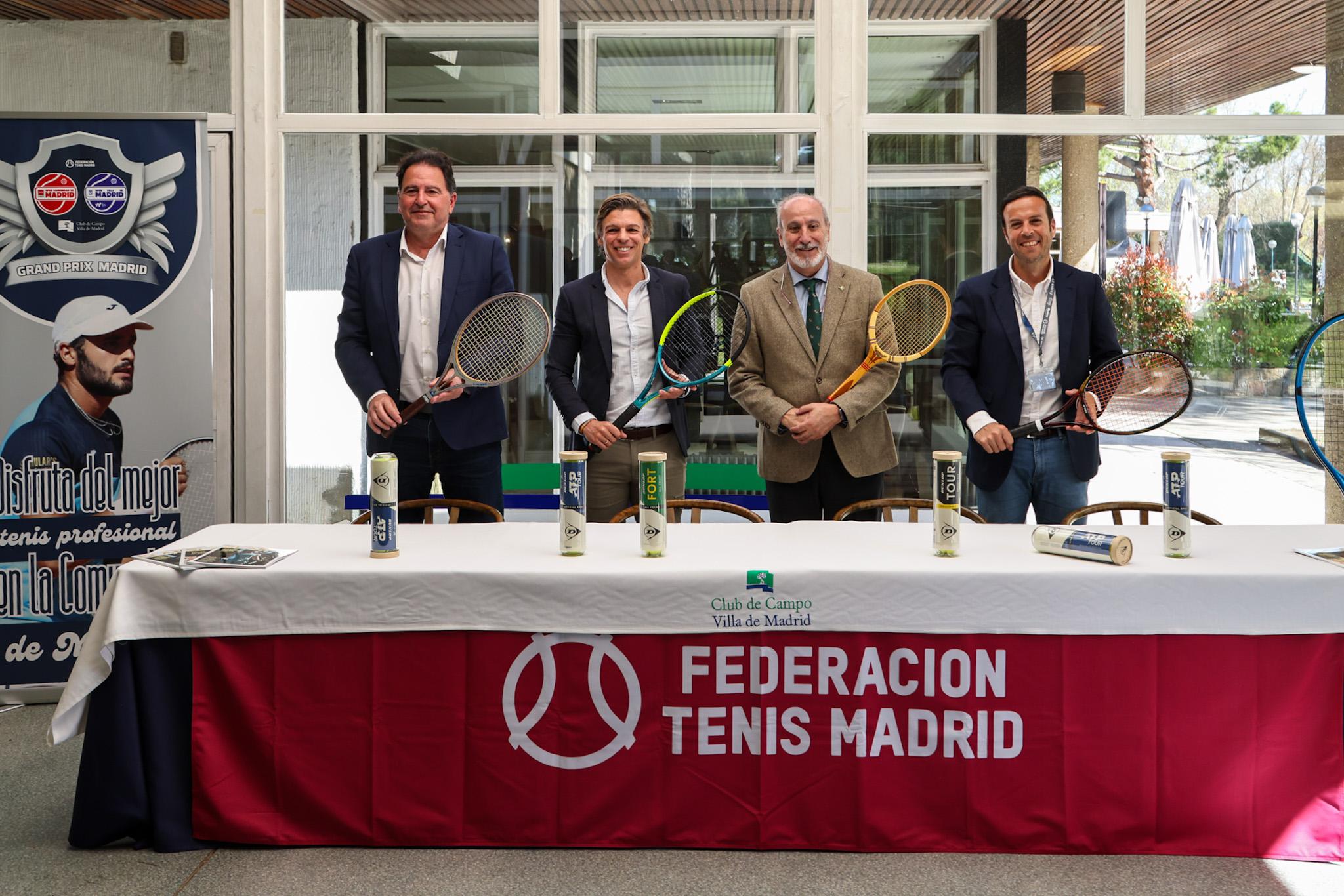 De izda. a dcha: Tati Rascón, Alerto Tomé, Juan Carlos Vera y Jorge Mendieta.