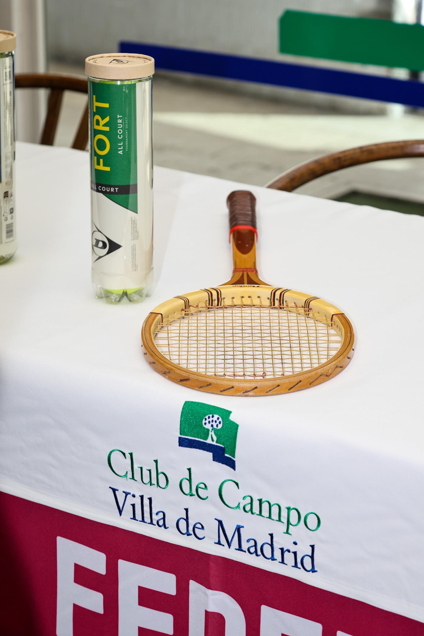 Detalle de la rueda de prensa de presentación.
