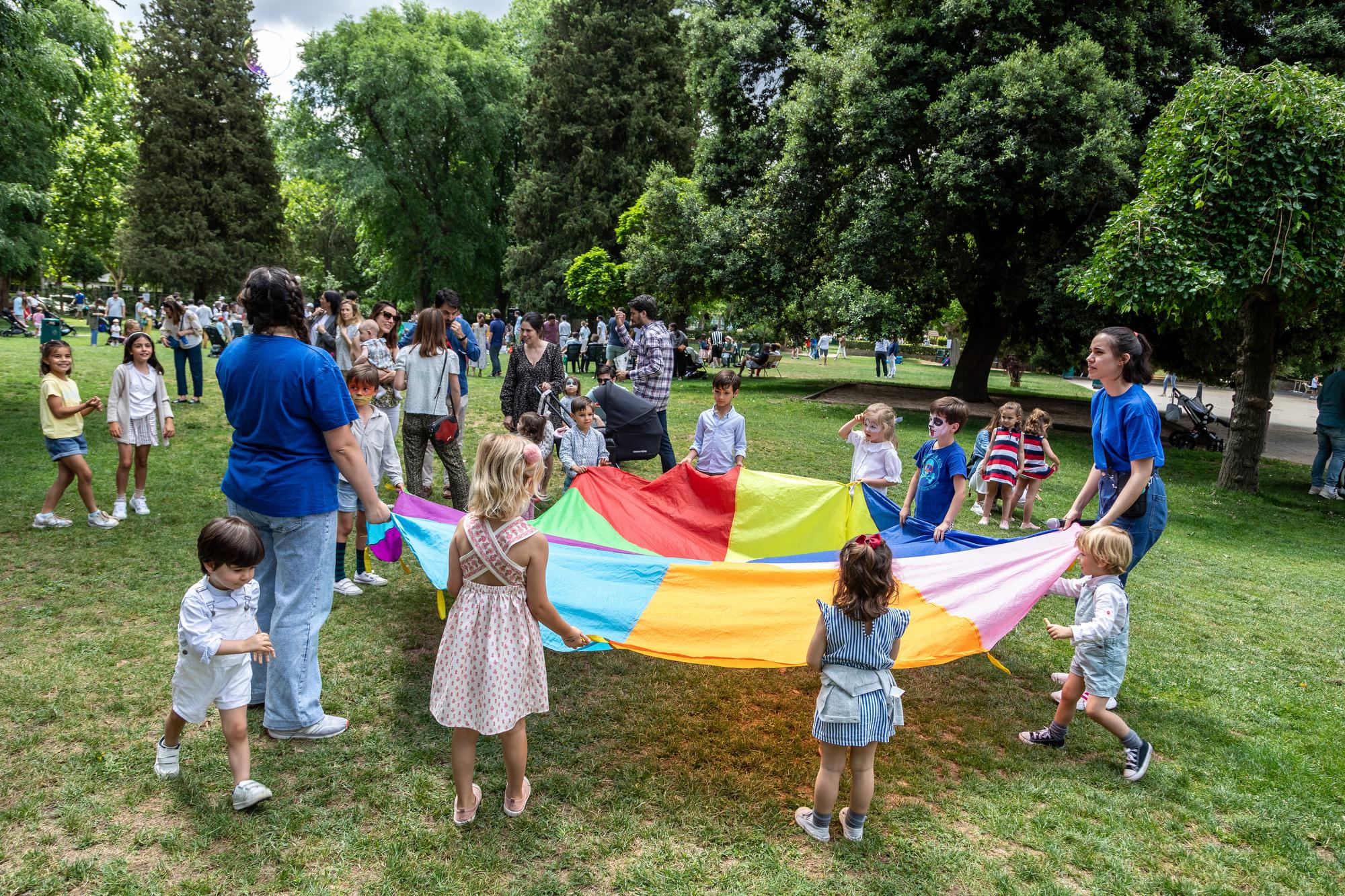 Juegos durante la Fiesta Familiar 2024.