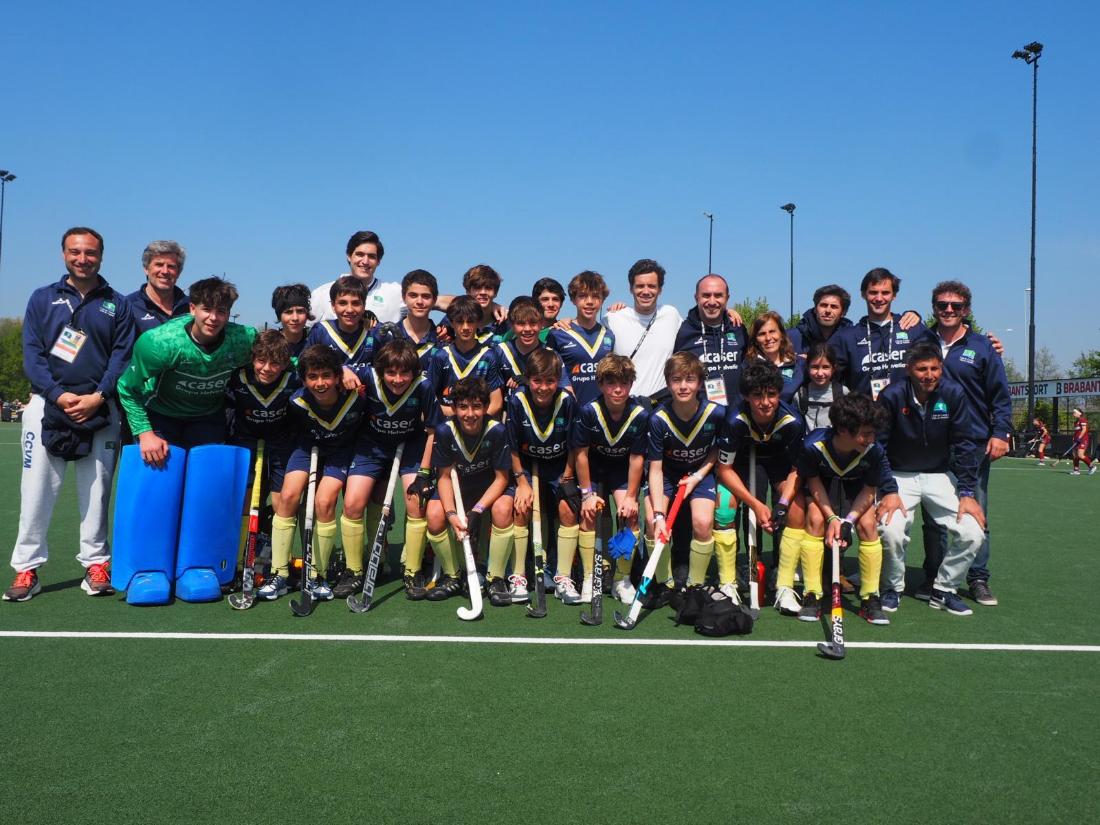 El equipo CCVM U14, bronce en la Euro Hockey League. Foto: Ignacio Monsalve / CCVM